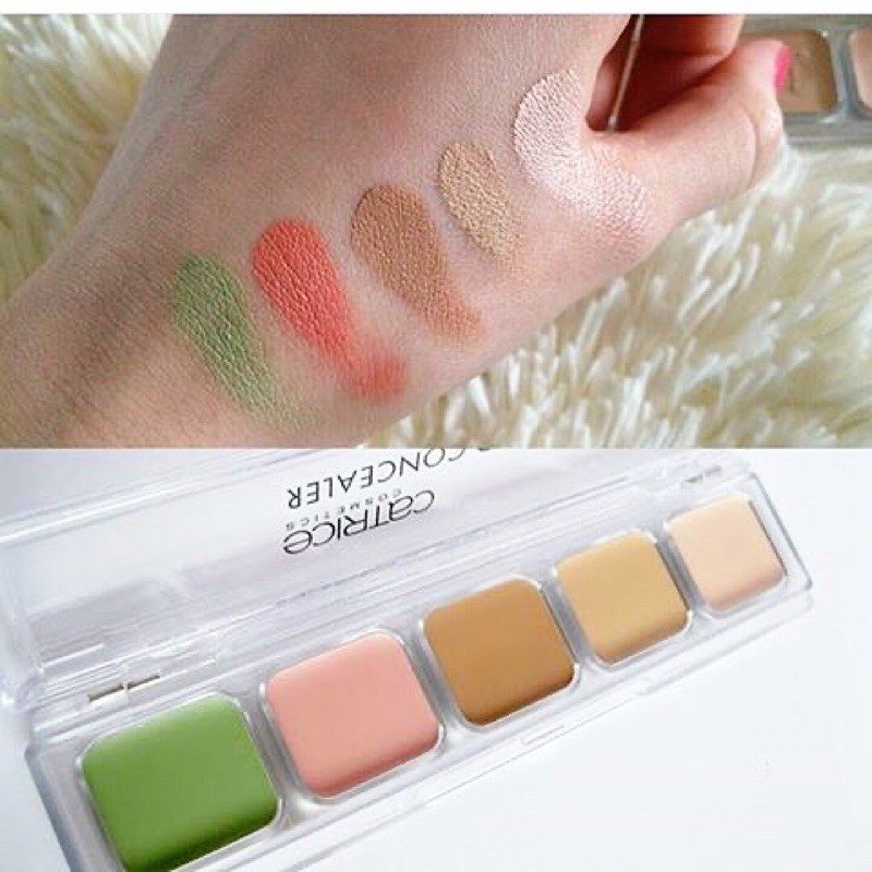 Bảng Triệt Sắc Catrice 5 Ô Che Khuyết Điểm Đa Năng  AllRound Concealer Palette