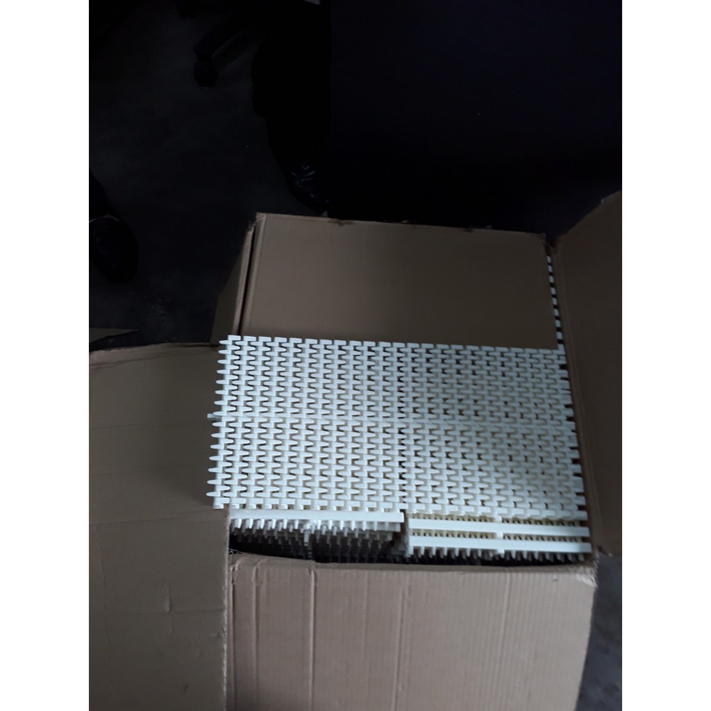 Thanh thoát tràn hồ bơi 25 cm hình răng cưa nhựa ABS -rãnh thoát nước,thanh xả tràn chuyên dùng trang trí hồ bơi