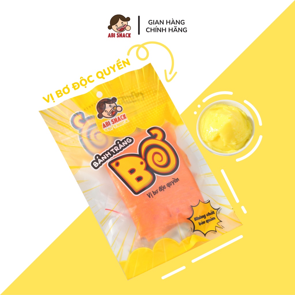 Bánh Tráng Bơ ABI SNACK 100g