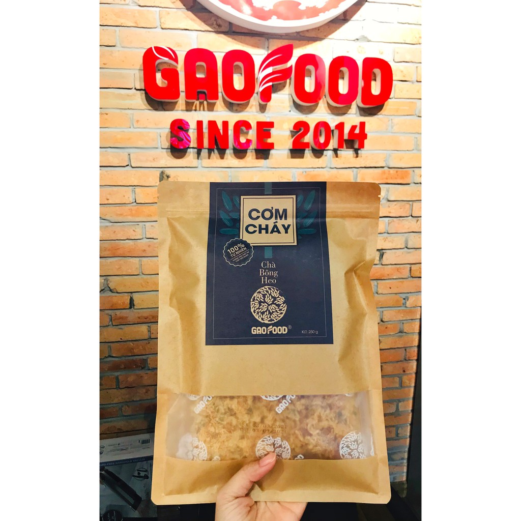 GẠO FOOD - CƠM CHÁY CHÀ BÔNG - 250G | BigBuy360 - bigbuy360.vn