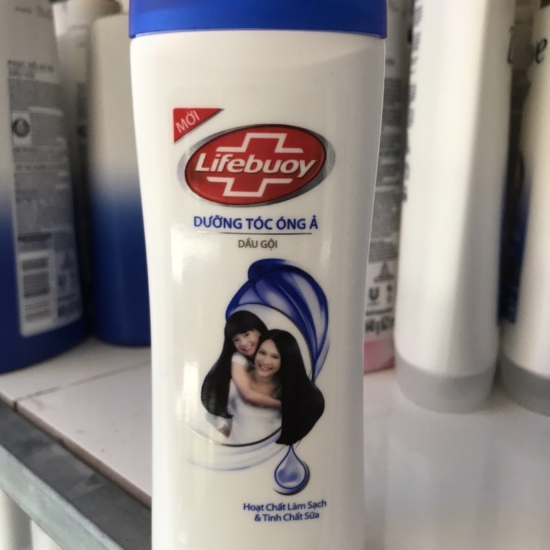 Dầu gội Lifebuoy Tóc dày óng ả chai 170g