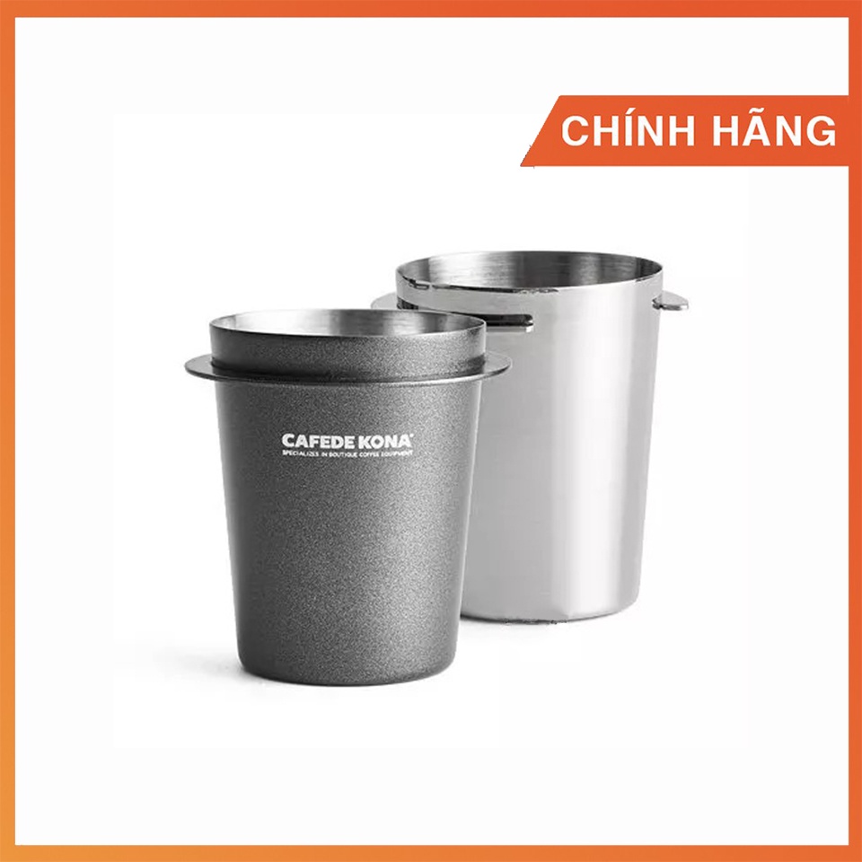 Ly dosing cup inox Cafede Kona | hứng đựng cà phê cho máy xay EK43