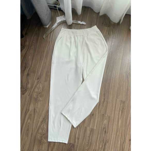 Quần Baggy Nữ Cạp Chun Thiết Kế Chất Ruby Mềm Đẹp Cao Cấp