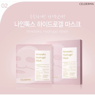 Mặt nạ thạch sinh học Celderma Ninetalks Hydrogel Mask