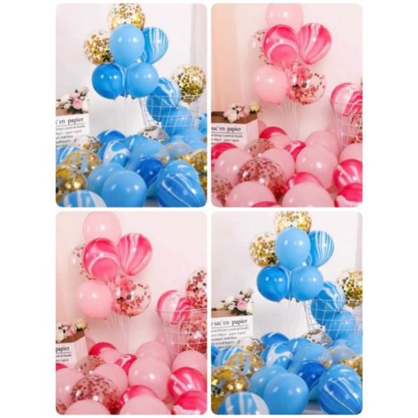 SET 30 BÓNG MIX MÀU Siêu Sang