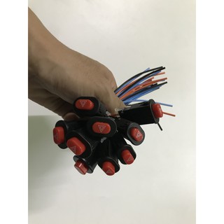 Công Tắc Hazda gắn khiển xi nhan xe máy < Lắp Đặt Dễ Dàng>