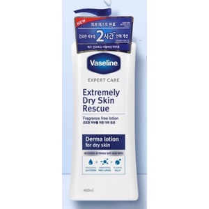 Vaseline Derma Lotion Extremely Dry Skin Rescue 400ml