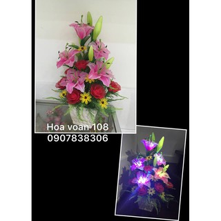 đèn led 7 màu-đèn trang trí