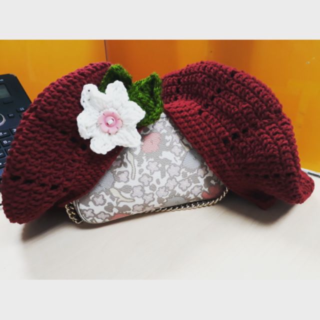 Nón len handmade mẹ và bé