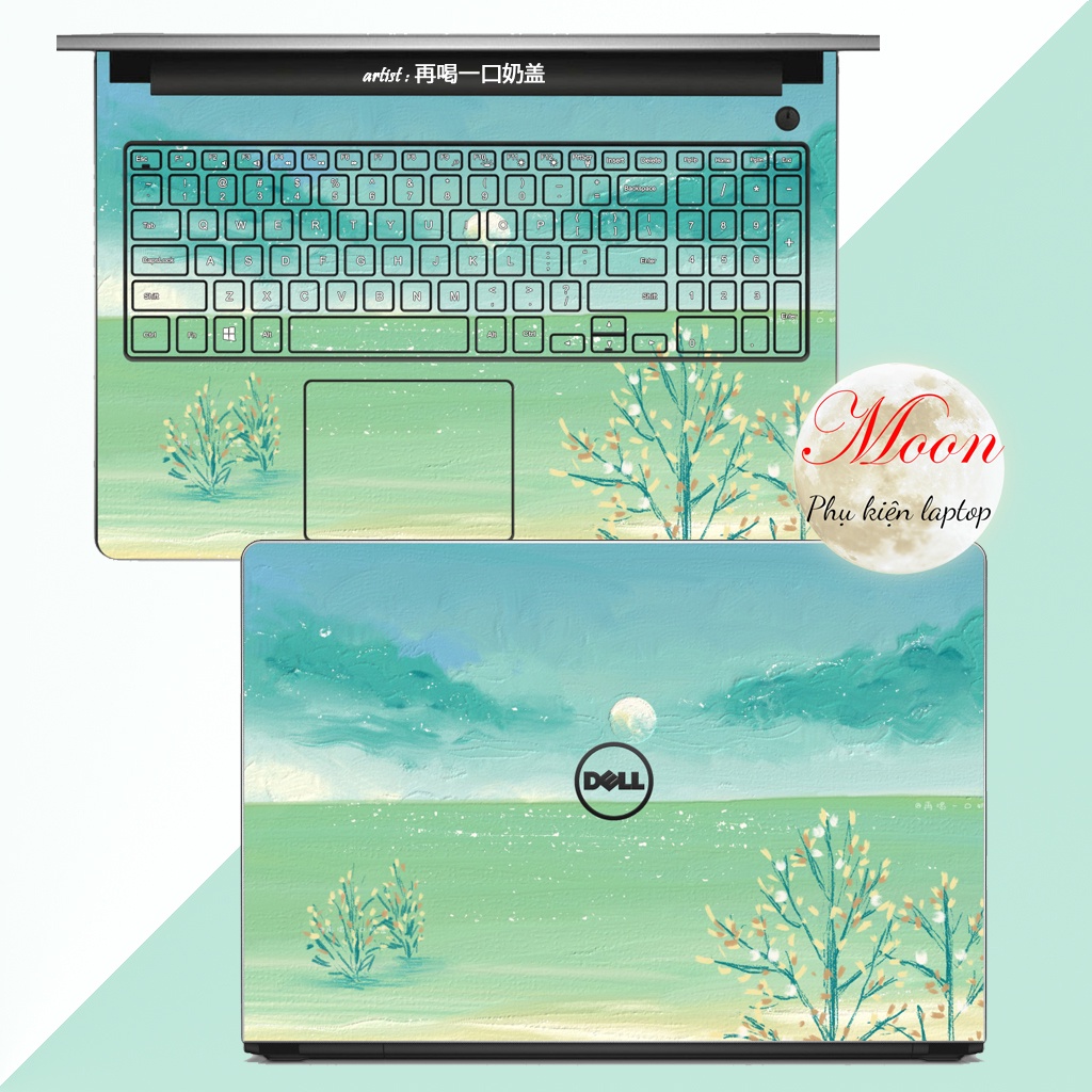 Skin Laptop Hình Vẽ Nghệ Thuật Dành Cho Tất Cả Các Dòng Máy Như:  Dell, Hp, Acer, Asus, Macbook,...