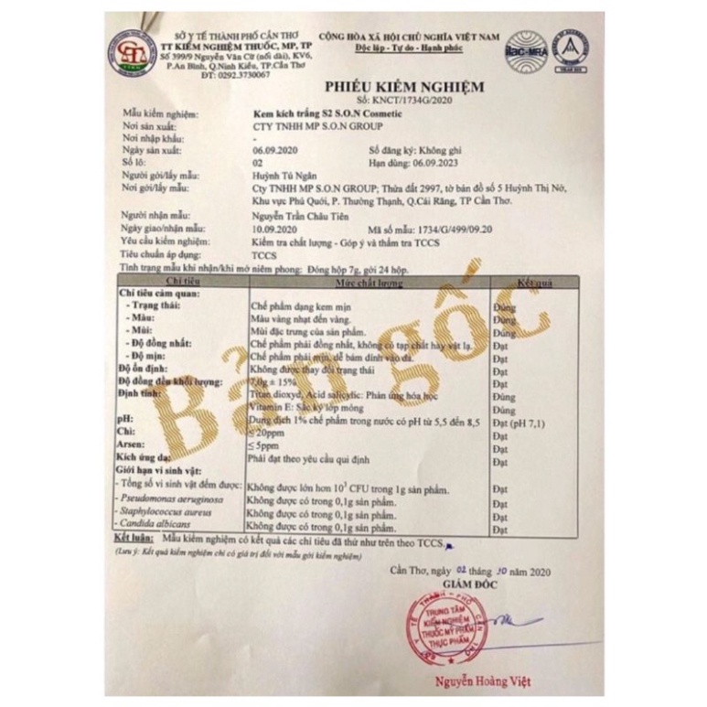 Kem Body Hoa Hồng SON Chính Hãng