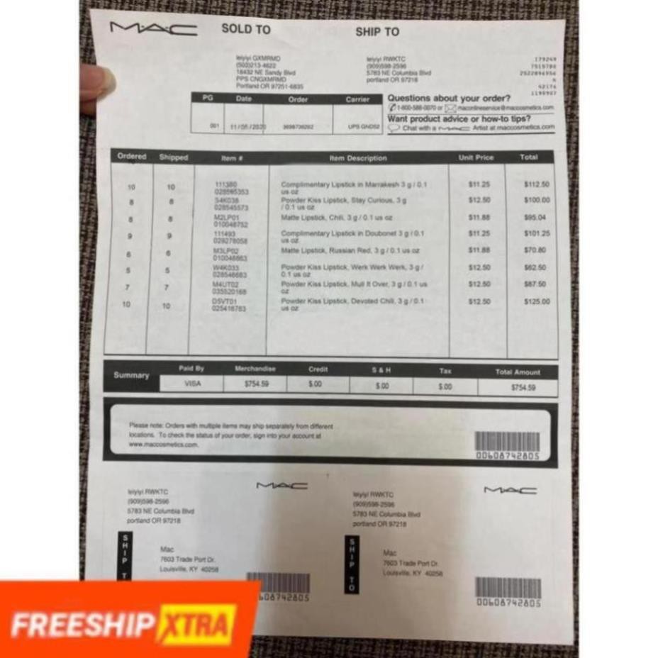 💄💄Son MAC Lady Danger 607 Màu Đỏ Cam – Matte | BigBuy360 - bigbuy360.vn