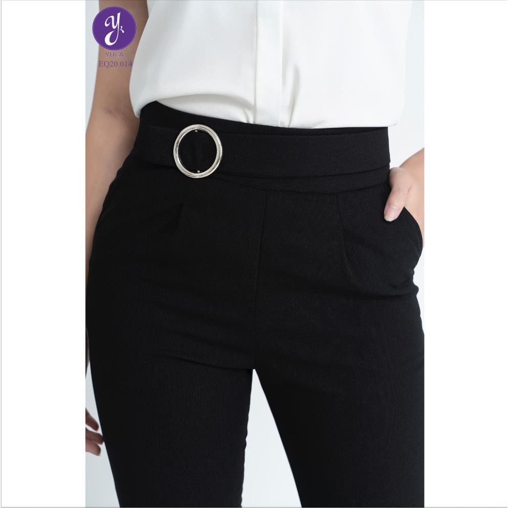 Quần Âu Nữ Khoá Sườn Trang Trí Đính Khuy Tròn Kim Loại Lệch Phải Trẻ Trung Phom Baggy Tôn Dáng Che Khuyết Điểm Q21.07 | BigBuy360 - bigbuy360.vn