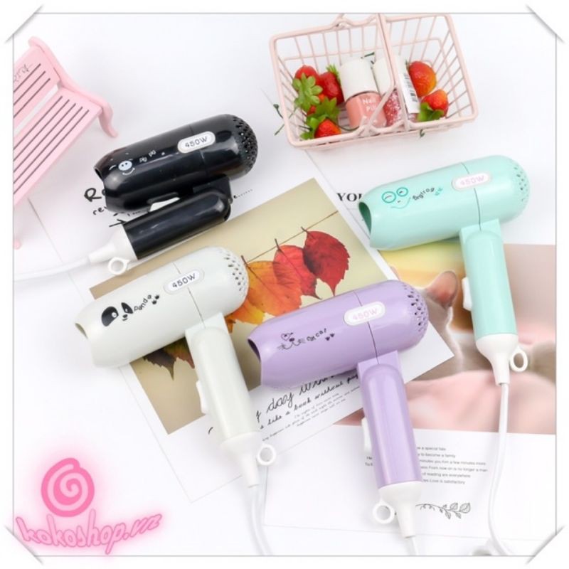 Máy tóc mini dễ thương màu ngẫu nhiên(màu nào cũng xinh)