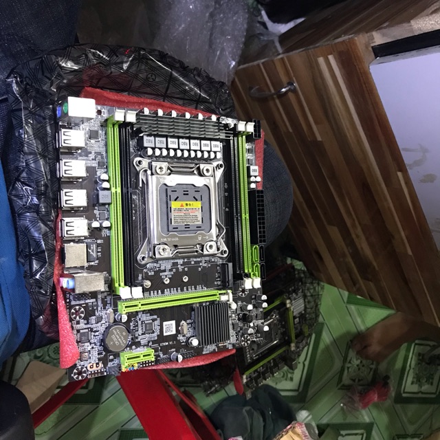 [Rẽ Nhất] Mainboard X79 chuẩn M-ATX support Xeon E5 v1, v2