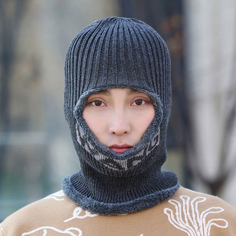 Mũ Len Trùm Đầu Giữ Ấm Cổ Khi Đi Xe Đạp