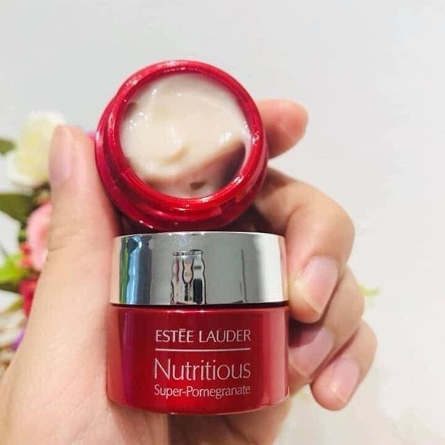 KEM DƯỠNG ĐÊM LỰU ĐỎ MỚI ESTEE LAUDER NUTRITIOUS SUPER-POMEGRANATE