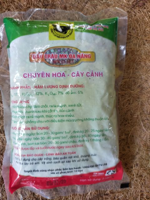 Phân NPK đầu trâu 200g- Chuyên hoa cây cảnh