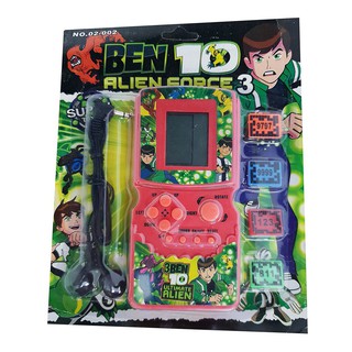 Máy chơi điện tử ben 10 cầm tay có tai nghe