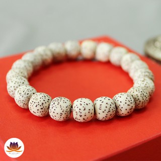 Vòng Tay 21 Hạt Tinh Nguyệt Bồ Đề Tự Nhiên 8x9MM, Vòng Tay Phong Thuỷ, Chuỗi Hạt - Bead Art