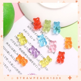 Charm gấu gummy bear không khoen, lỗ xỏ - strawpeach1306