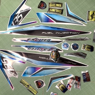 Tem rời exciter 135 crom bản kỷ niệm