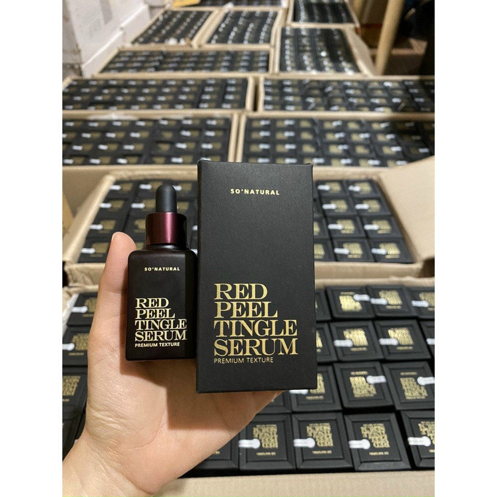 Tinh Chất Tái Tạo Thay Da Sinh Học Red Peel Tingle Hàn Quốc Mit Beauty Làm Sáng Da Ngừa Mụn Cho Mặt Mẫu Mới 20ml