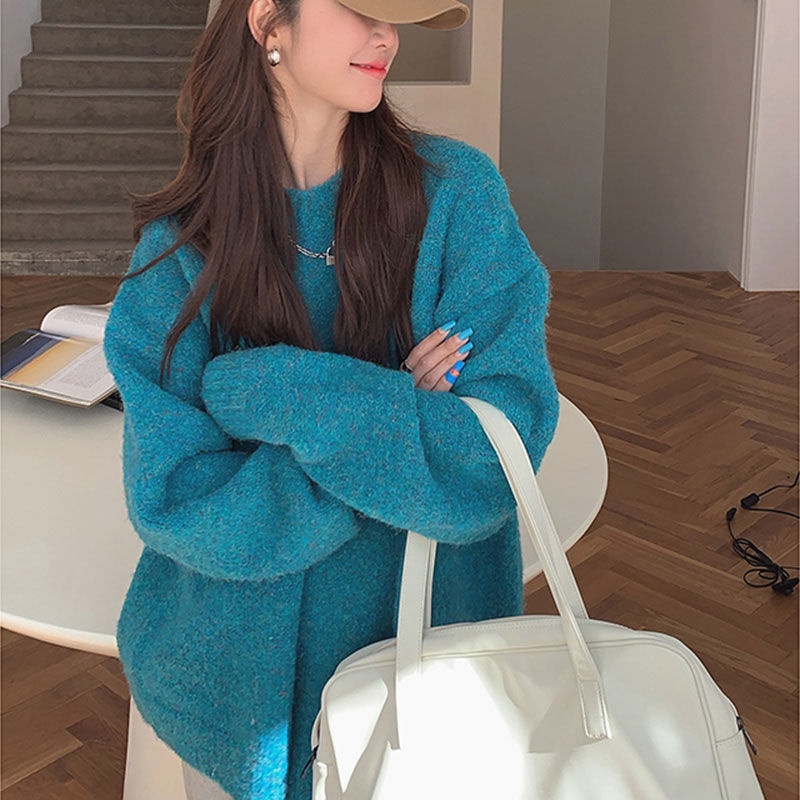 Áo len giữ ấm tay dài thời trang ngọt ngào trẻ trung dành cho nữ