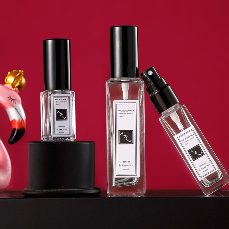 Lọ Chiết/ Chai Chiết Nước Hoa, Dung Dịch Hình Trụ Vuông Dạng Xịt 5ml - 10ml (LOẠI THỦY TINH) | BigBuy360 - bigbuy360.vn