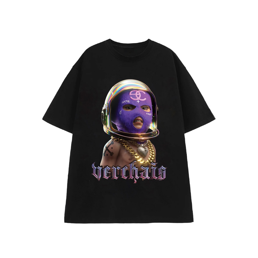 Áo thun unisex VERCHAIS basic TEE phom rộng tay lỡ dành cho nam nữ Boy Collections T10