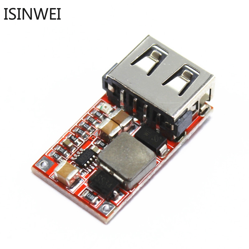 Mô đun giảm điện áp DC-DC cổng sạc USB 6-24V 12V / 24V đến 5V 3A cho xe hơi