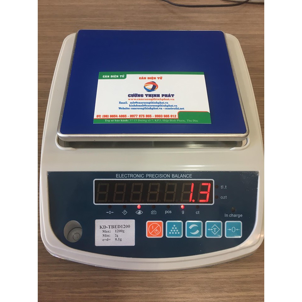 Cân Điện Tử KD TBED - 1200gram Sai Số 0.1gram