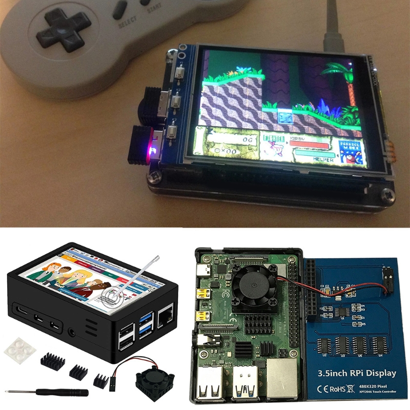 Màn Hình Cảm Ứng Raspberry Pi 4 4 Inch 60 + Fps 800x480
