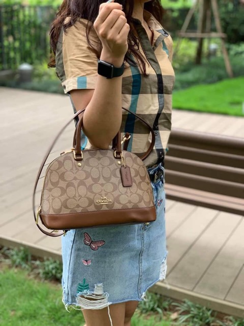 (Hàng Mỹ) TÚI COACH HẾN MINI SIERRA SATCHEL F27591