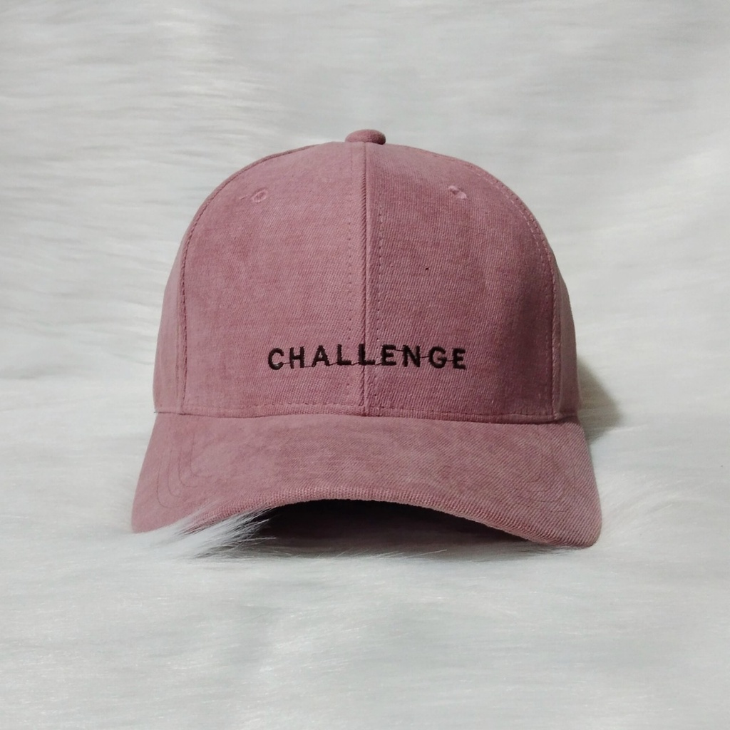 Mũ lưỡi trai, nón kết cao cấp nam nữ đẹp thêu chữ CHALLENGE phong cách Ulzzang unisex mã số K26