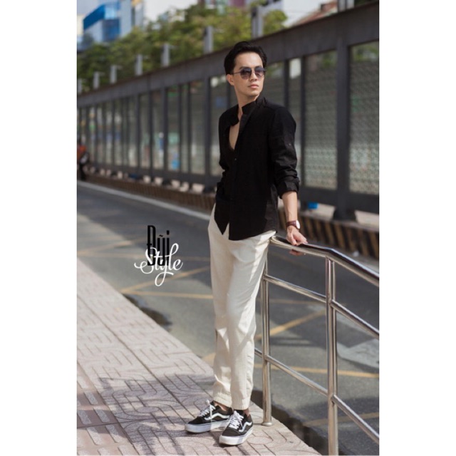 ÁO ĐŨI SƠ MI CỔ TÀU