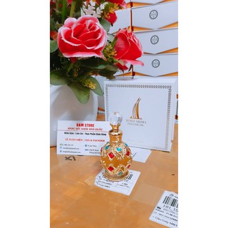 [LẺ NHƯ SỈ] Tinh Dầu Nước Hoa Dubai Nội Địa Mẫu Tròn Lọ Vàng | Chọn Lựa 12 Mùi / Full Hộp