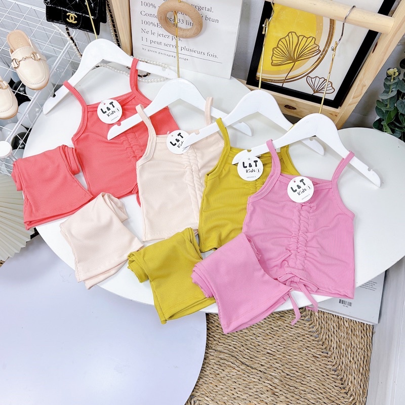 Bộ tăm lạnh ống loe cho bé gái