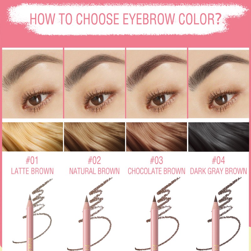 [Hàng mới về] Bút kẻ lông mày PinkFlash chống thấm nước mềm mại bền bỉ KK chuyên dụng trang điểm | BigBuy360 - bigbuy360.vn