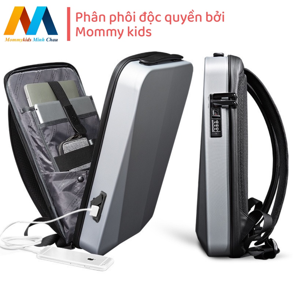 Balo LUCKMAN dành cho doanh nghiệp, sinh viên đi học đi  làm đựng laptop 13 inch, 14 inch, 15.6 inch