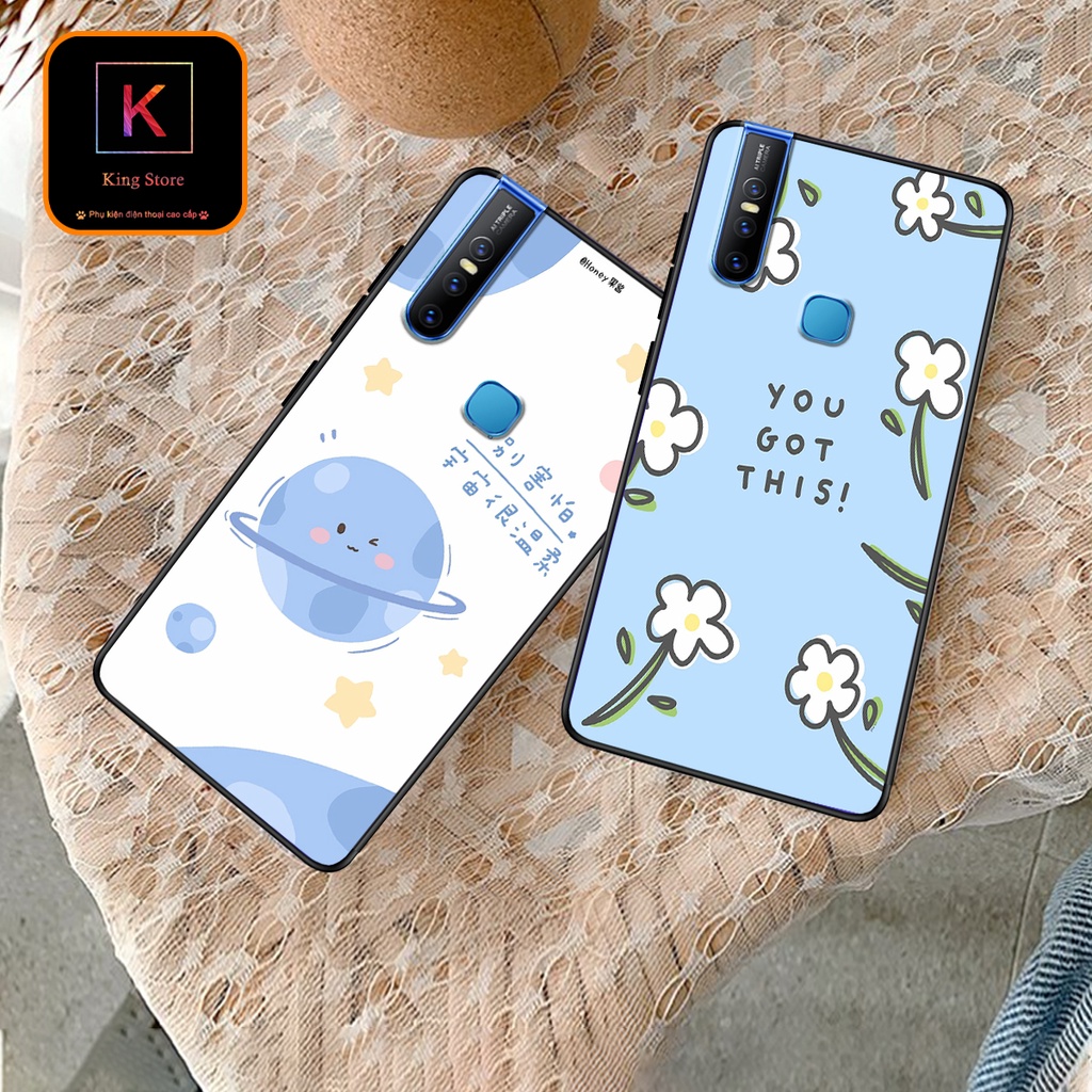 Ốp lưng Vivo V15 - Vivo V15 Pro - Vivo V17 - Vivo V17 Pro - Ốp in hình BlueSky - lưng nhám viền TPU cao cấp