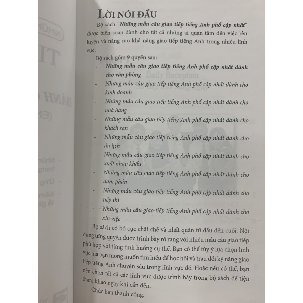 Sách - Những Mẫu Câu Giao Tiếp Tiếng Anh Dành Cho Văn Phòng  - 8935072924409