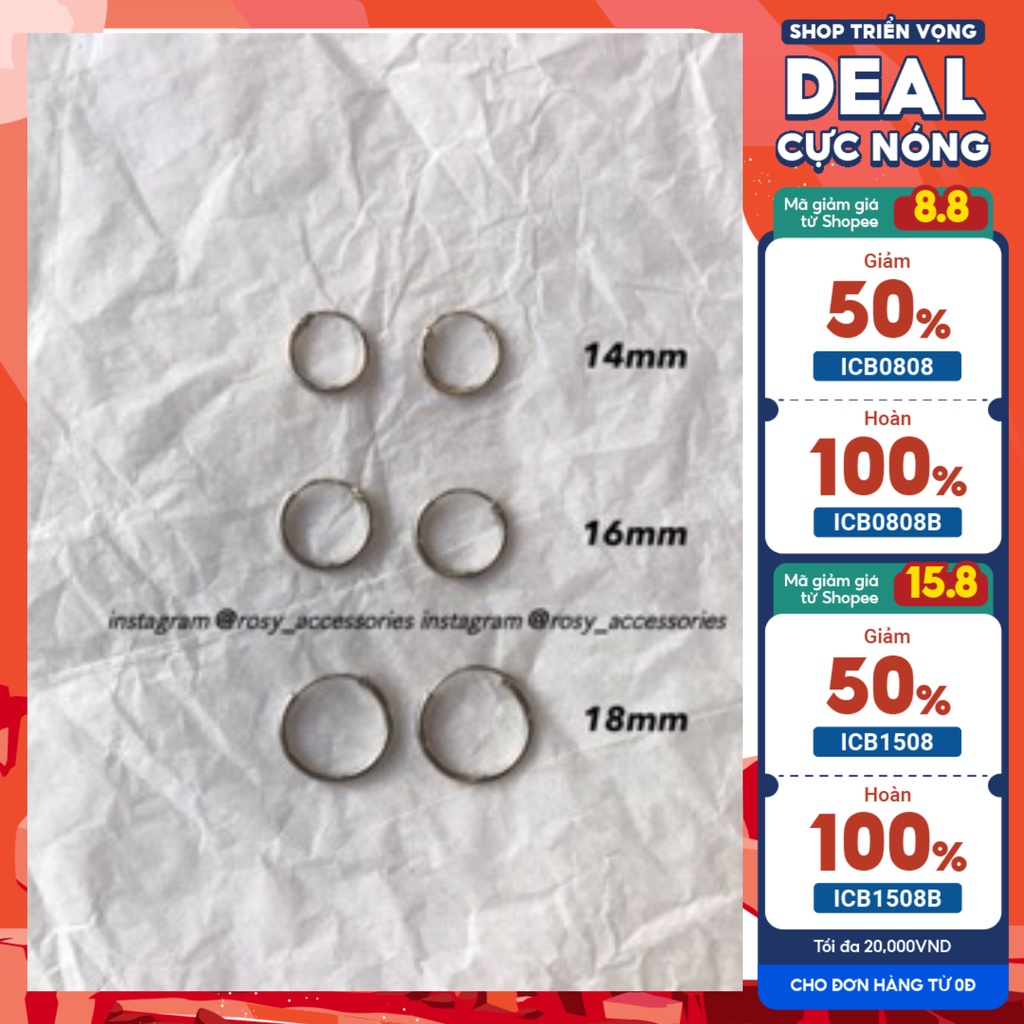 ROSY - KHUYÊN TAI TRÒN VÀNH BASIC