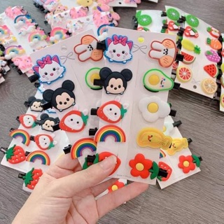 Sét 10 kẹp tóc cho bé