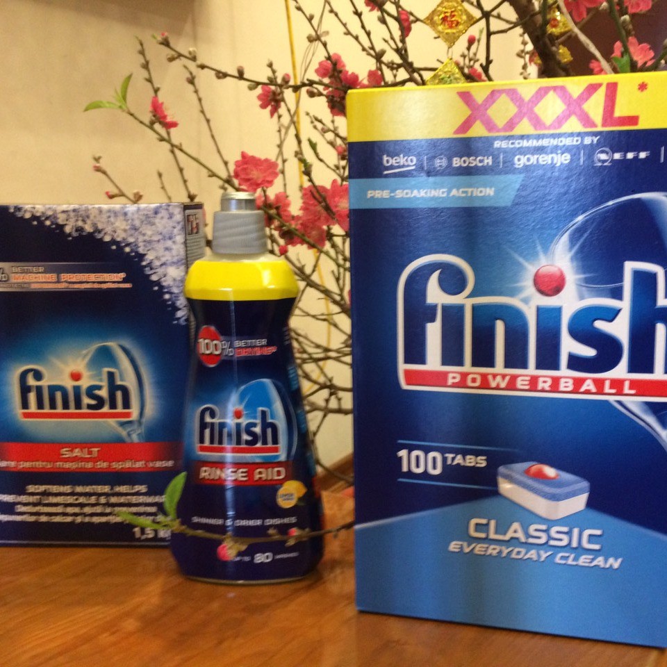 Viên Finish rửa bát Nhập khẩu