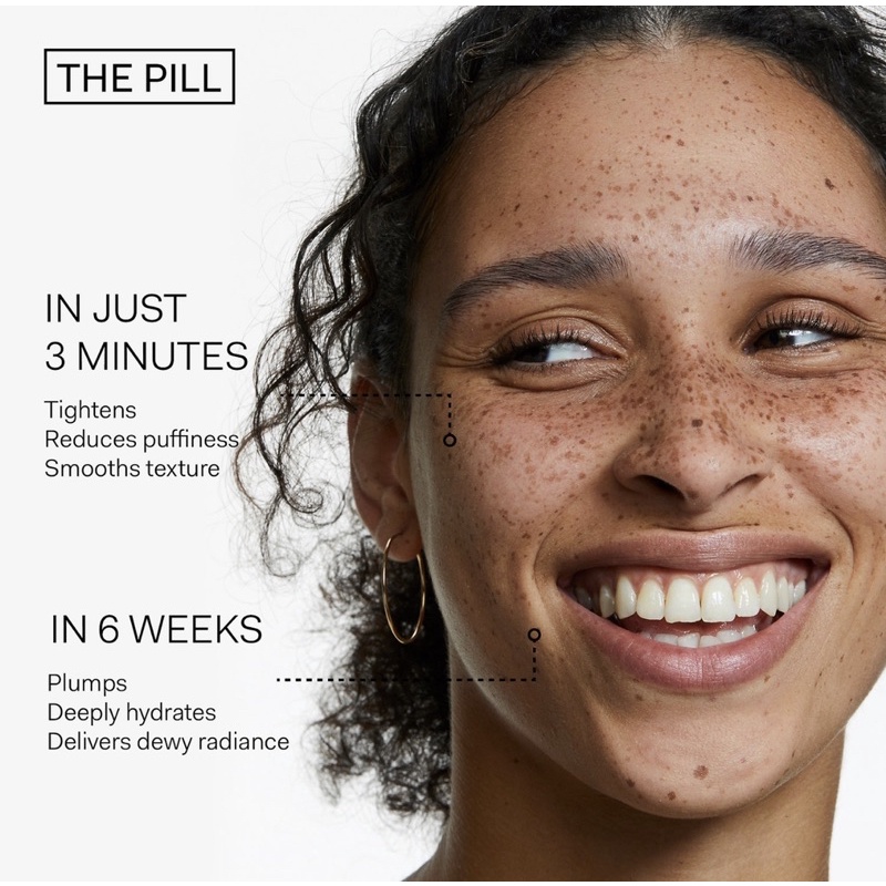 Tinh chất dưỡng The Nue Co. The Pill All-In-One Brightening AHA fullsize 30ml