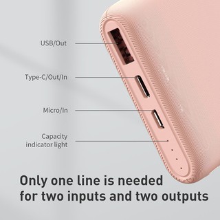 Pin dự phòng Baseus Bipow 10000mAh 18W