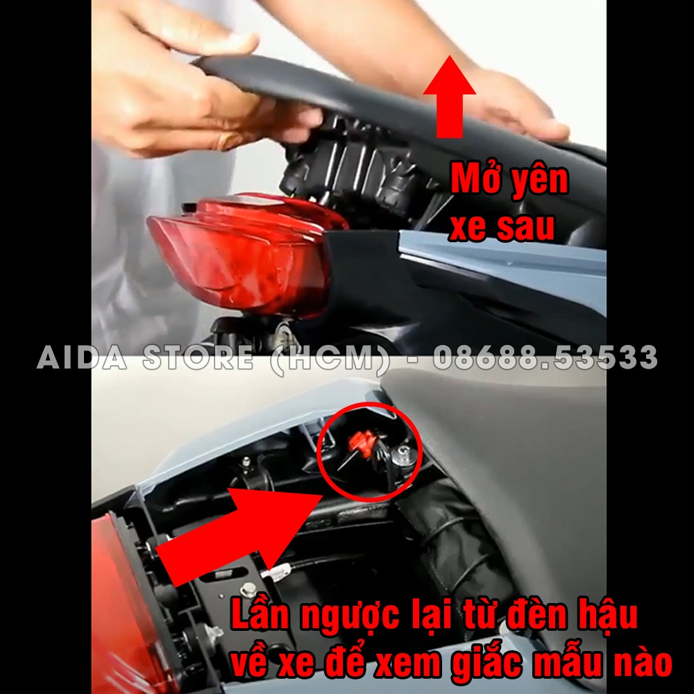 Bộ mạch sẵn giắc zin tạo chớp F1 cho xe máy PKL CB CBR series