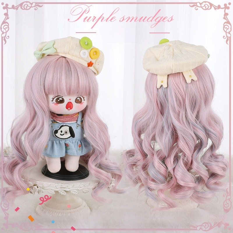 Tóc giả cho doll 20cm - Wig tóc cho búp bê bông 20cm TG1