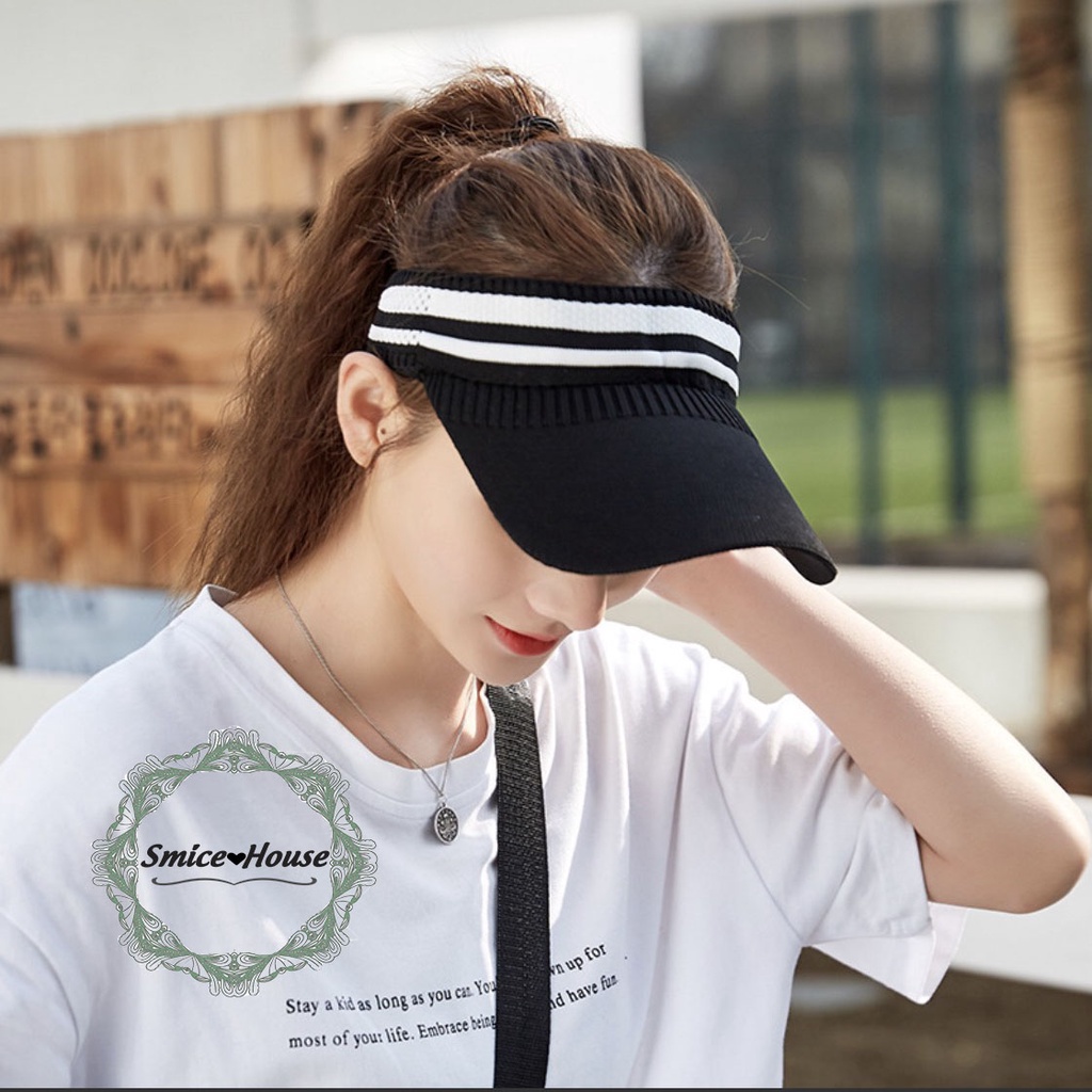 MŨ THỂ THAO NAM NỮ HỞ CHÓP CÓ CO DÃN NÓN CHỐNG NẮNG UNISEX THÊU CHỮ NHIỀU MÀU THOÁNG MÁT CÓ CO DÃN